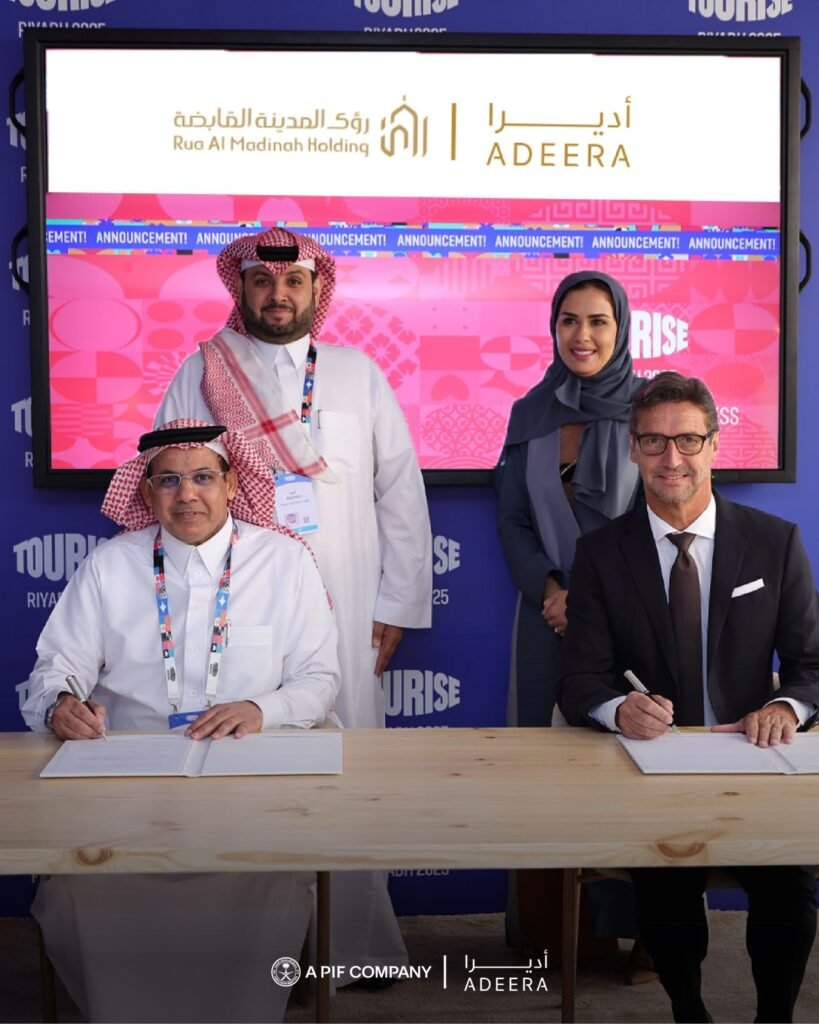 Rua Al Madinah Holding and Adeera Partner to Operate Hotels at Rua Al Madinah Project
