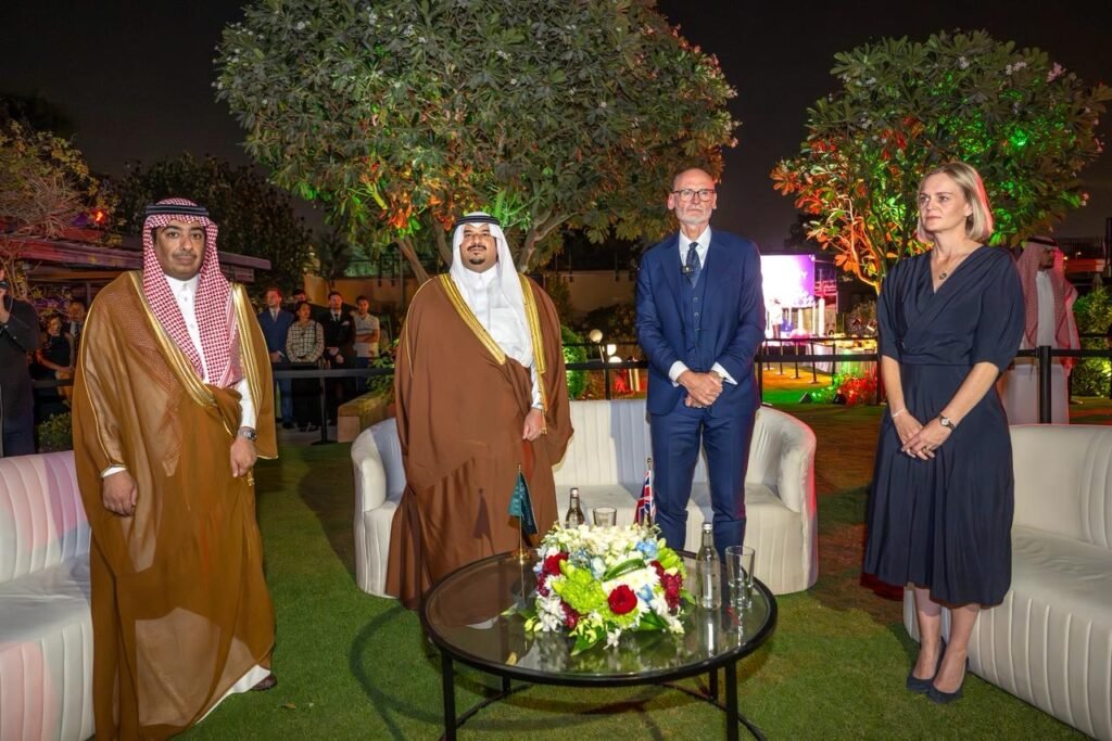 سمو نائب أمير منطقة الرياض يُشرّف حفل سفارة بريطانيا لدى المملكة بمناسبة اليوم الوطني