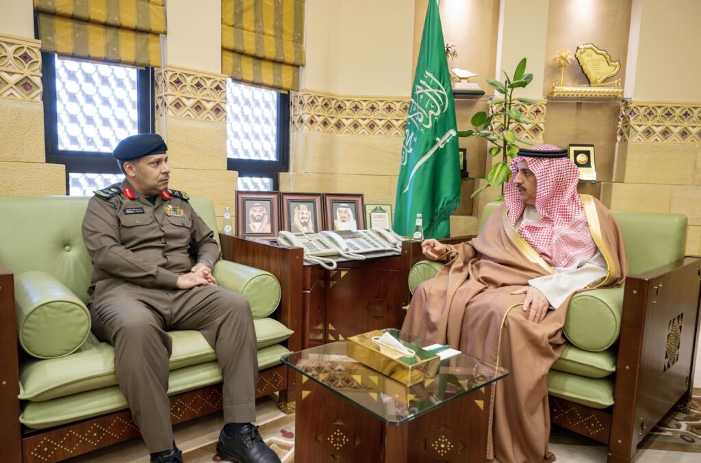 معالي وكيل إمارة منطقة الرياض يستقبل مدير مرور المنطقة