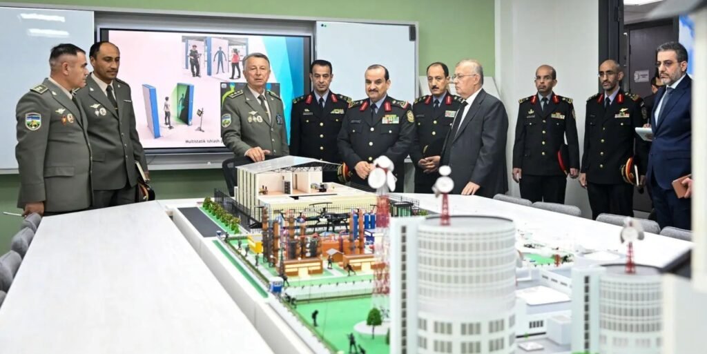 رئيس الجهاز العسكري بوزارة الحرس الوطني يزور الحرس الوطني بجمهورية أوزبكستان