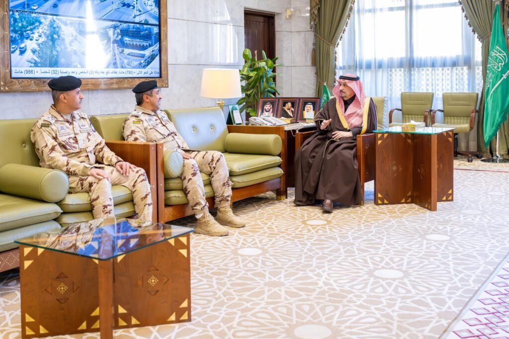 سمو أمير منطقة الرياض يستقبل قائد قوات الطوارئ الخاصة المعين حديثًا بالمنطقة