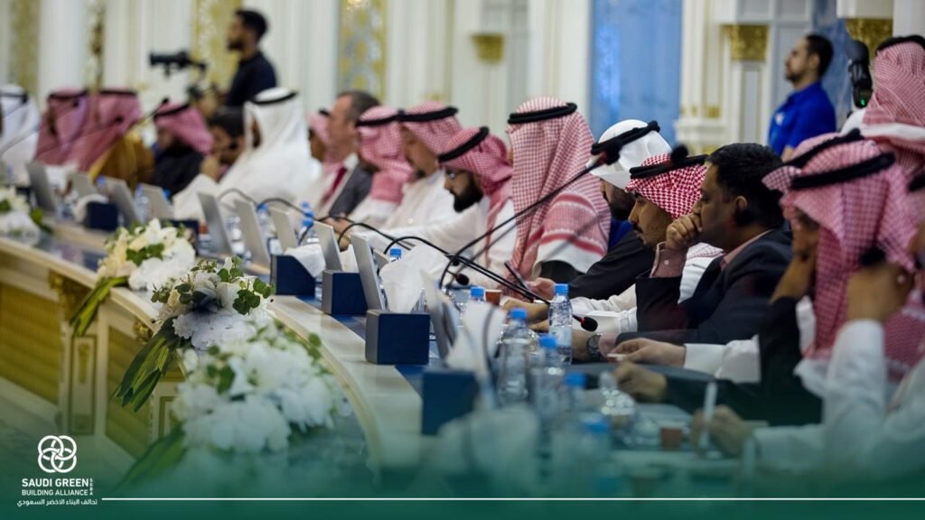 إطلاق شركة تحالف البناء الأخضر السعودي برعاية الهيئة السعودية للمقاولين وبحضور قيادات القطاع في الرياض