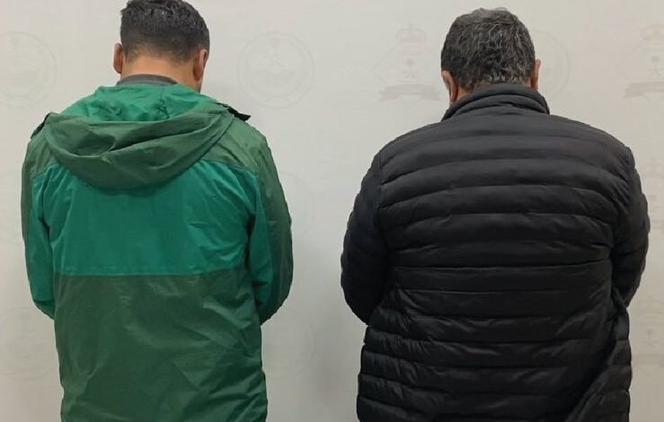 ضبط مسافرَين حاولا دخول المملكة بطريقة غير مشروعة