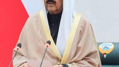 معالي الأمين العام لمجلس التعاون يهنئ مقام حضرة صاحب السمو أمير دولة الكويت -حفظه الله ورعاه- بمناسبة توليه مقاليد الحكم