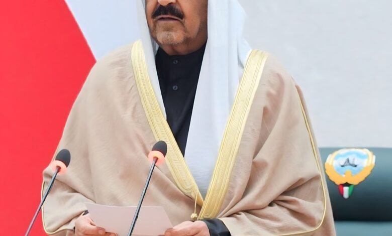 معالي الأمين العام لمجلس التعاون يهنئ مقام حضرة صاحب السمو أمير دولة الكويت -حفظه الله ورعاه- بمناسبة توليه مقاليد الحكم