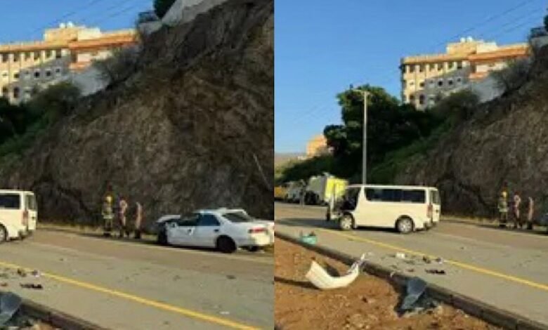 إصابة 9 معلمات وطلاب في حادث مأساوي بالمخواة