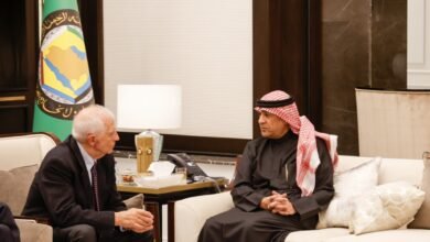 الأمين العام لمجلس التعاون يشدد على ضرورة تضافر وتوحيد الجهود الدولية لوقف الهجمات الإسرائيلية المتواصلة ضد قطاع غزة