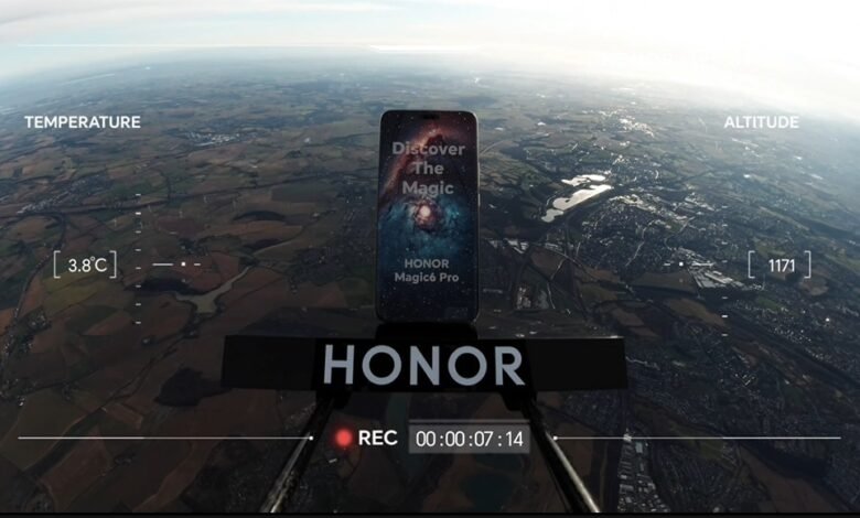 HONOR to send phones to the stratosphere to challenge its new phone battery
