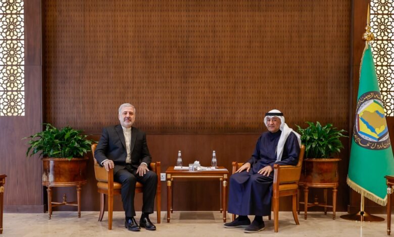معالي الأمين العام لمجلس التعاون يستقبل سفير الجمهورية الإسلامية الإيرانية لدى المملكة العربية السعودية