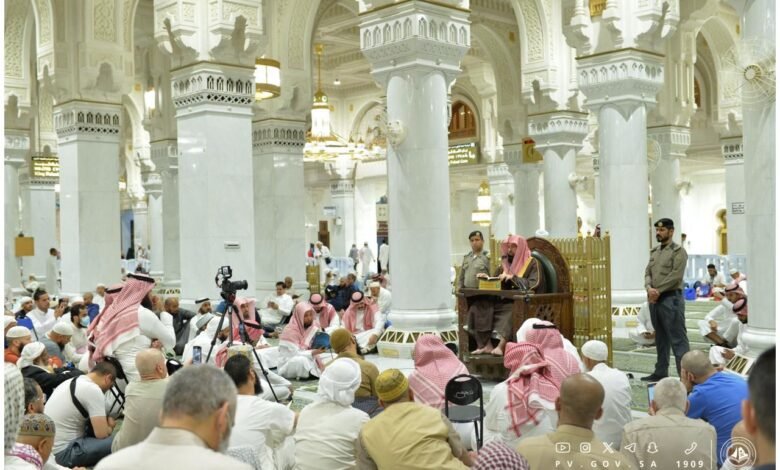الرئيس العام لهيئة الأمر بالمعروف والنهي عن المنكر يستأنف دروسه الرمضانية في المسجد الحرام