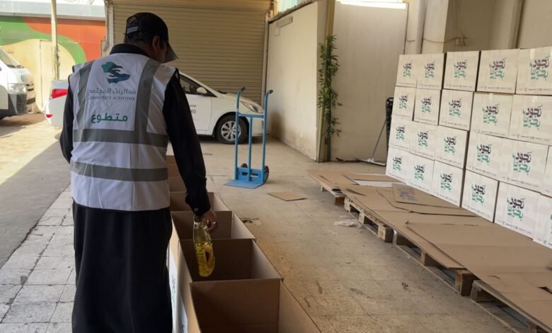 جمعية حفظ النعمة توزع قرابة ٥٠٠٠ سلة غذائية
