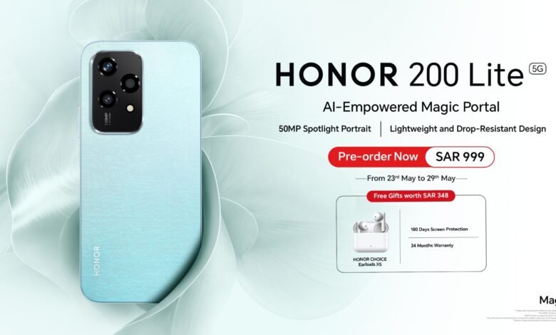 HONOR Announces the Pre-order of the HONOR 200 Lite with AI Experience