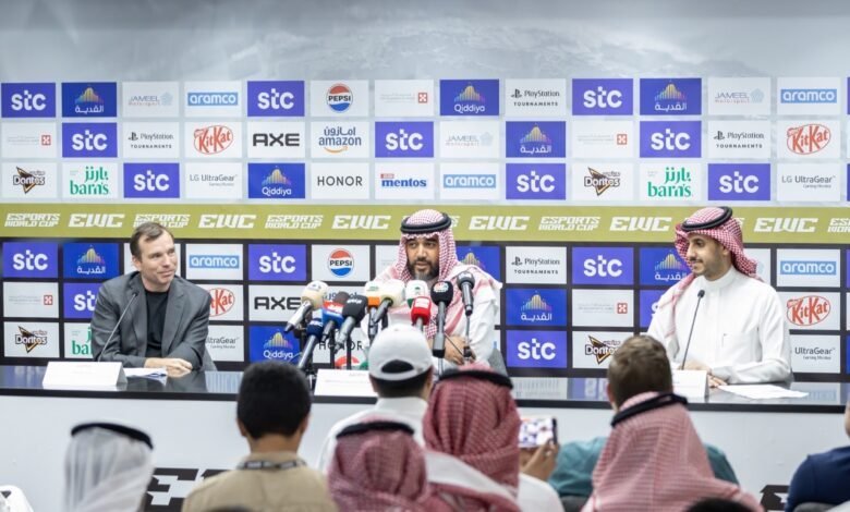 انعقاد المؤتمر الصحفي الخاص بافتتاح فعاليات وأنشطة الحدث الأكبر كأس العالم للرياضات الإلكترونية