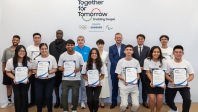 سامسونج للإلكترونيات واللجنة الأولمبية الدولية تُطلقان مجتمع رقمي أولمبي جديد لباريس 2024