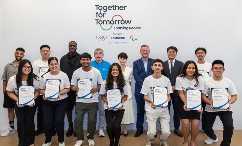 سامسونج للإلكترونيات واللجنة الأولمبية الدولية تُطلقان مجتمع رقمي أولمبي جديد لباريس 2024