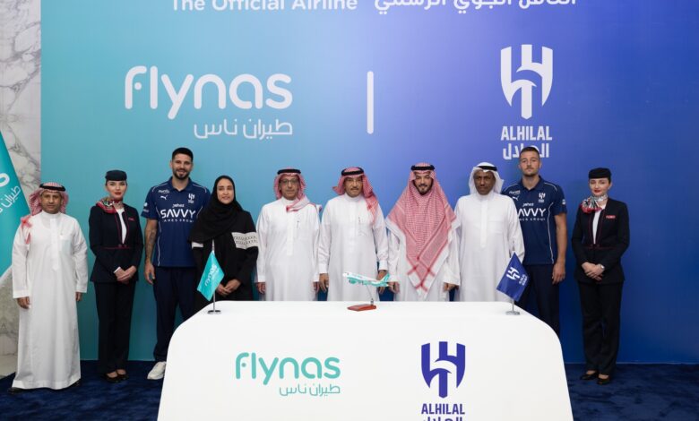 flynas to be The Official Carrier of Al-Hilal Club with a Four-Season Sponsorship Contract