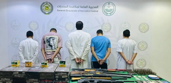 الجهات الأمنية تواصل الإطاحة بمروجين المخدرات في المملكة