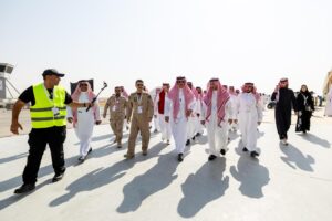 Spectacular Displays and Massive Attendance on the First Day of the Saudi Aviation Show