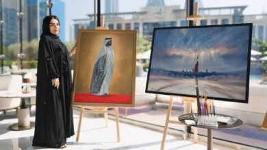 In Honour of the 53rd UAE National Day, Address Sky View collaborates with Emirati Artist Faezeh Mohammed Hassan to celebrate art, culture and history