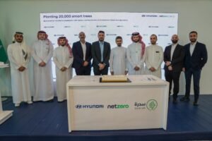 شركة هيونداي موتور تتعاون مع وزارة البيئة والمياه والزراعة السعودية ومنظمة NetZero لزراعة 20 ألف شجرة دعماً لرؤية 2030