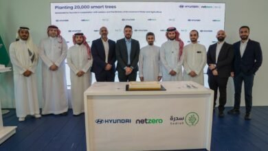 شركة هيونداي موتور تتعاون مع وزارة البيئة والمياه والزراعة السعودية ومنظمة NetZero لزراعة 20 ألف شجرة دعماً لرؤية 2030
