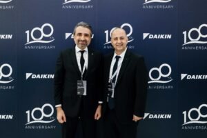 Dubai sky lights up with drone show celebrating 100 Years of Daikin