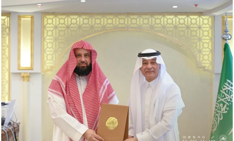 الرئيس العام لهيئة الأمر بالمعروف يستقبل المستشار برئاسة أمن الدولة