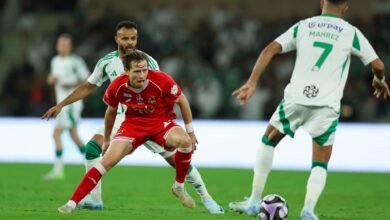 الأهلي يكسب الوحدة في الجولة الـ12 من الدوري السعودي للمحترفين