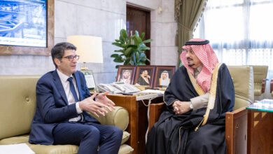 سمو أمير منطقة الرياض يستقبل سفير فرنسا لدى المملكة