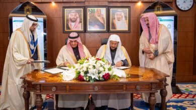 وزارة الشؤون الإسلامية ووزارة التعليم توقعان مذكرة تعاون مشترك في مجال تعزيز الوعي الفكري والانتماء الوطني وتعزيز الوسطية والاعتدال لمنسوبي التعليم