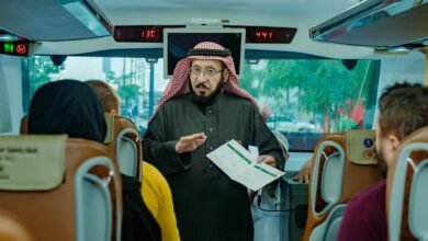 وصول أولى طلائع الدفعة الثانية من ضيوف برنامج خادم الحرمين الشريفين للعمرة والزيارة للمدينة المنورة وسط منظومة متكاملة الخدمات هيأتها وزارة الشؤون الإسلامية