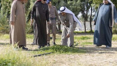 “إدارة الأزمات والطوارئ بأمانة حفر الباطن تباشر حصر آثار الصقيع في مزارع المحافظة”