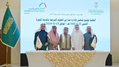 مدارس العلوم الشرعية بالمدينة المنورة ومعاهد ومدارس الحصان الأهلية توقعان اتفاقية تعاون تشغيلية