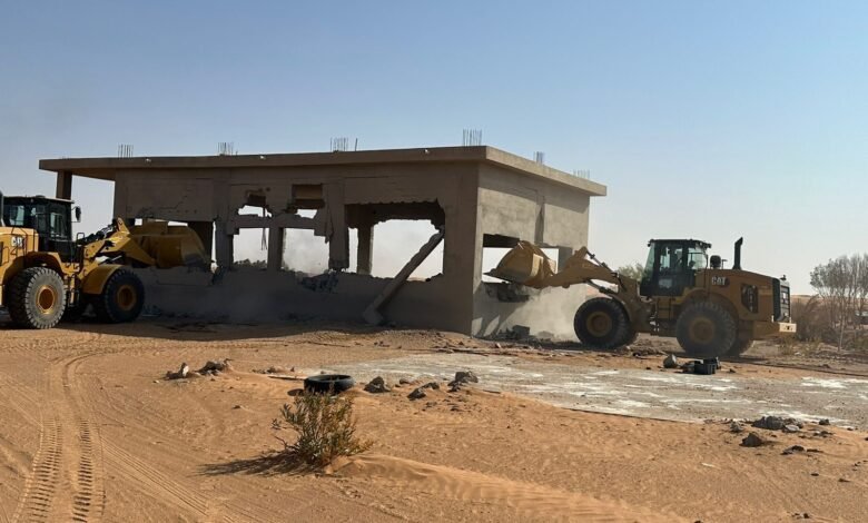 إمارة منطقة الرياض تزيل أكثر من ١٦ ألف تعدٍّ على أراضٍ حكومية