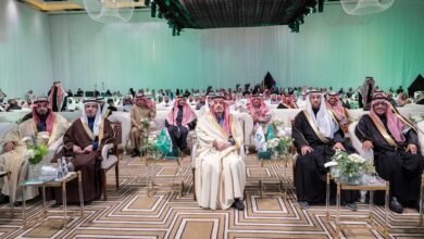 سمو أمير منطقة الرياض يرعى حفل الزواج الجماعي الثامن للجمعية الخيرية لرعاية الأيتام بمنطقة الرياض