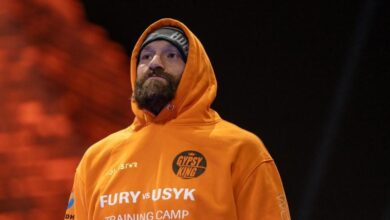 أبطال نزال " Fury vs Usyk Reignited" يشعلون أجواء التدريبات المفتوحة في أسبوع الملاكمة