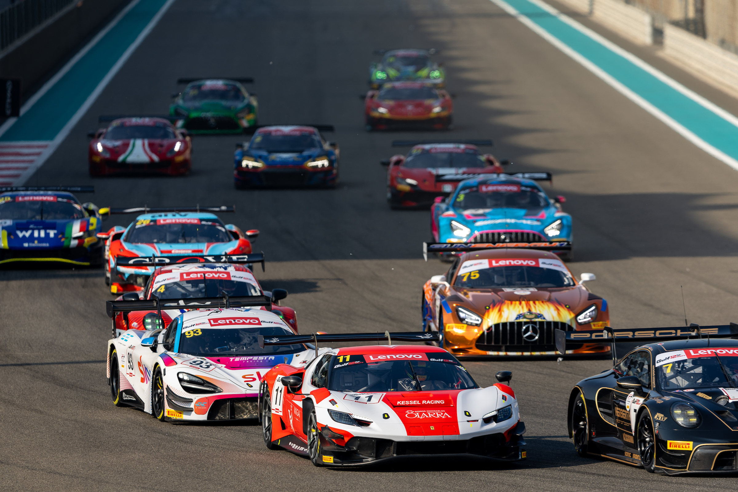 THE LENOVO GULF 12 HOURS RETURNS TO YAS MARINA CIRCUIT FOR THE 14TH EDITION OF THE REGION’S BIGGEST AND BEST LEGACY ENDURANCE RACE