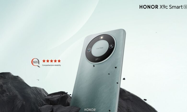 إطلاق هاتف HONOR X9c Smart لتحقيق أقصى درجات المتانة وأداء الكاميرا الممتاز
