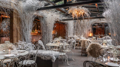 The Mandrake’s White Winter Garden Heralds Start of the London Festive Season