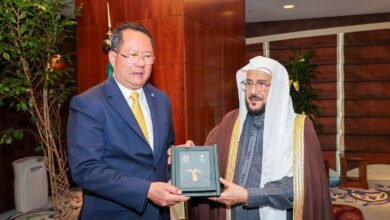 وزير الشؤون الإسلامية يستقبل سفير مملكة تايلند لدى المملكة