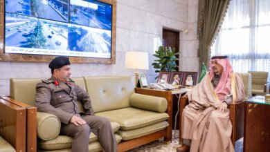 سمو أمير الرياض يستقبل مدير مكافحة المخدرات المعين بالمنطقة