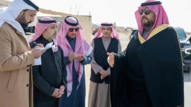 أمير الحدود الشمالية يوجه بتحسين مشهد سوق الماشية في رفحاء وتطوير الموقع الجديد