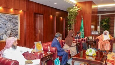 وزير الشؤون الإسلامية يستقبل سفير جمهورية المالديف لدى المملكة