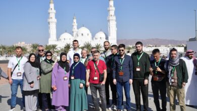 الدفعة الثانية من ضيوف برنامج خادم الحرمين الشريفين يزورن مقبرة شهداء غزوة أحد ومسجد قباء في المدينة المنورة