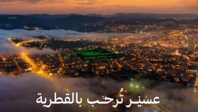 استئناف الرحلات بين أبها والدوحة مع هبوط أول طائرة في مطار أبها الدولي
