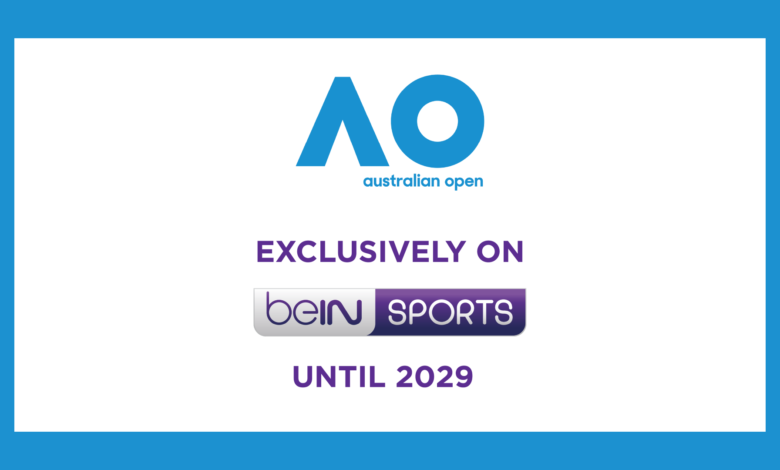 beIN MEDIA GROUP Extends Exclusive Rights Deal to Broadcast Australian Open Live Across MENA Through 2029