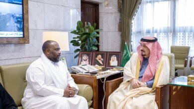 سمو أمير منطقة الرياض يستقبل سفير كينيا المعين حديثًا لدى المملكة