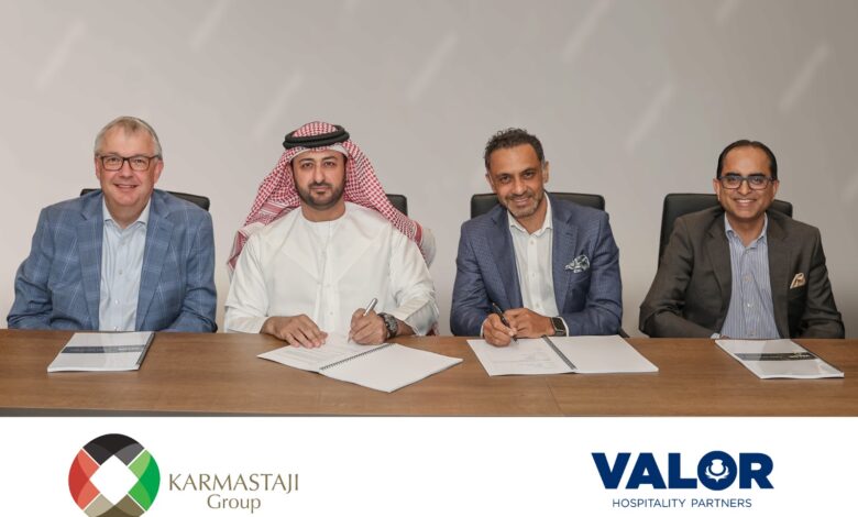 شركة Valor Hospitality Partners تعزز وجودها في دبي من خلال توقيع اتفاقية إدارة فندقية لمحفظة من الفنادق مع مجموعة كرمستجي