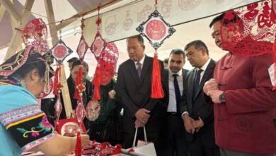 انطلاق فعالية “مهرجان عيد الربيع الصيني”