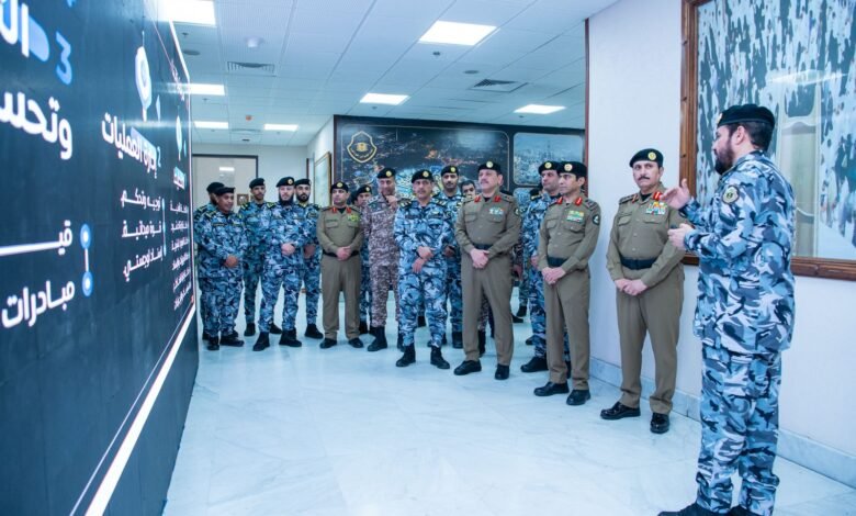 1-171-780x470 مدير الأمن العام يتفقّد جاهزية الخطط الأمنية والمرورية لموسم عمرة 1446هـ